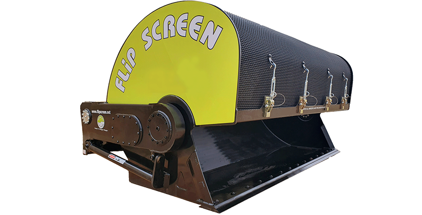 Flip Screen BL-80 Screening Bucket Attachment